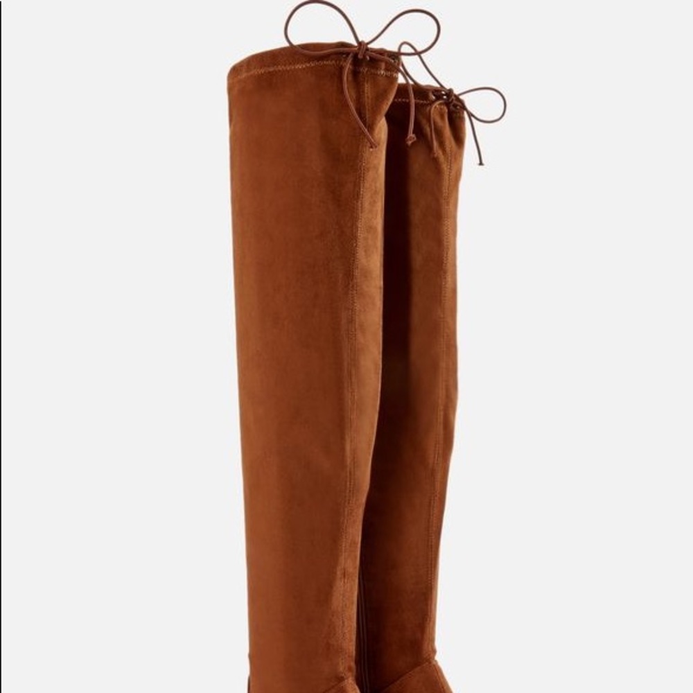 Mariam Over-The-Knee Boot in Cognac by JUSTFAB - Picture 5 of 6